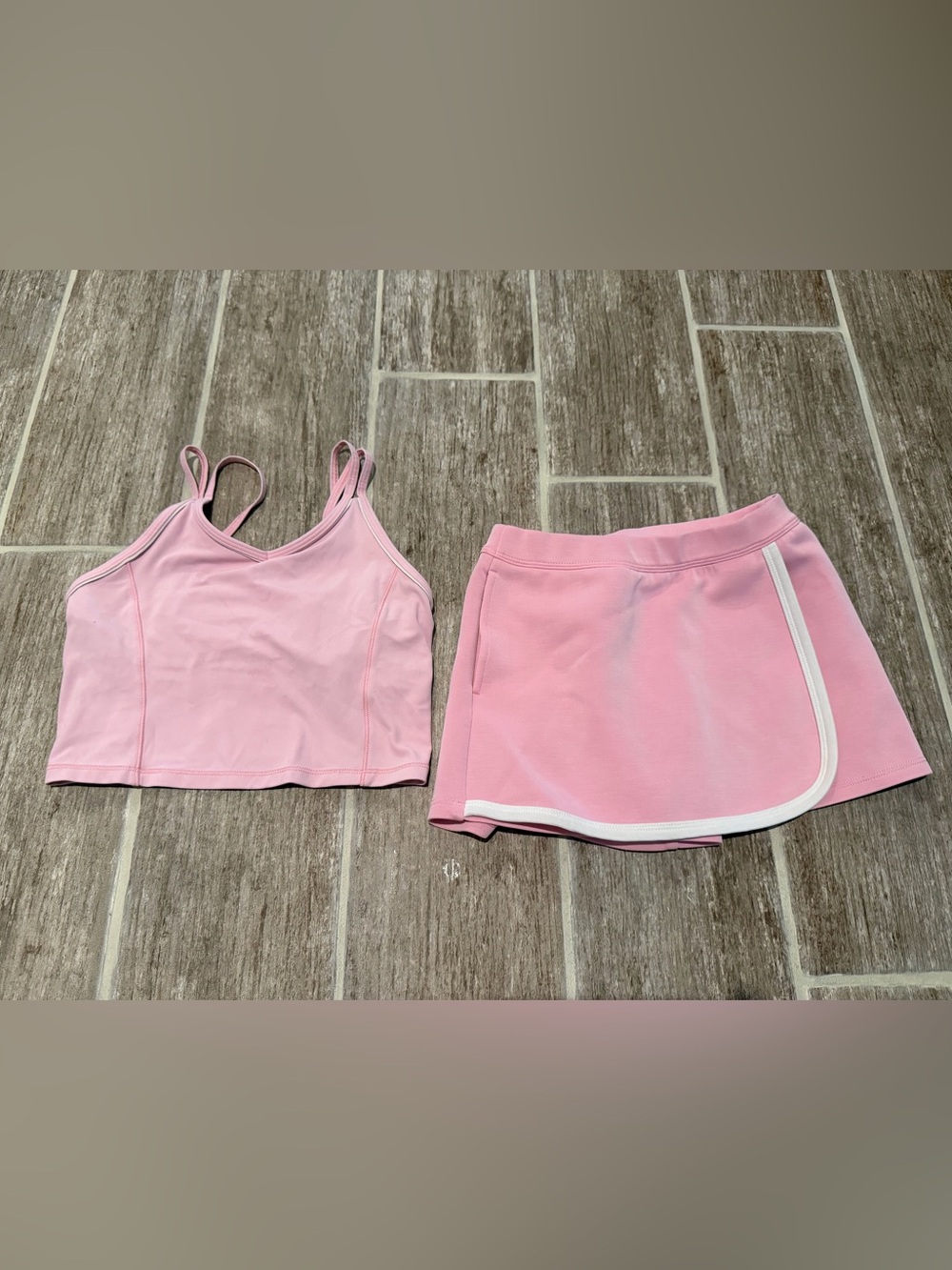 ALL IN MOTION GIRLS KIDS ACTIVE WEAR OUTFIT SET